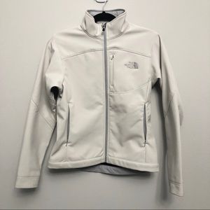 Cream North Face Jacket, Size Small